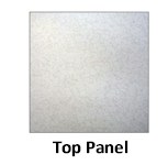 Example photo of top raised floor panel