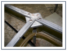 Access Flooring Systems - Pedestal and Stringer of False Floor Panel