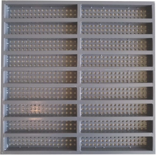 Hollow Steel and Concrete Computer Flooring Standard Airflow 26% Panels - Top