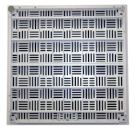 Raised Access Floor Universal High Output Air Grate - Bottom