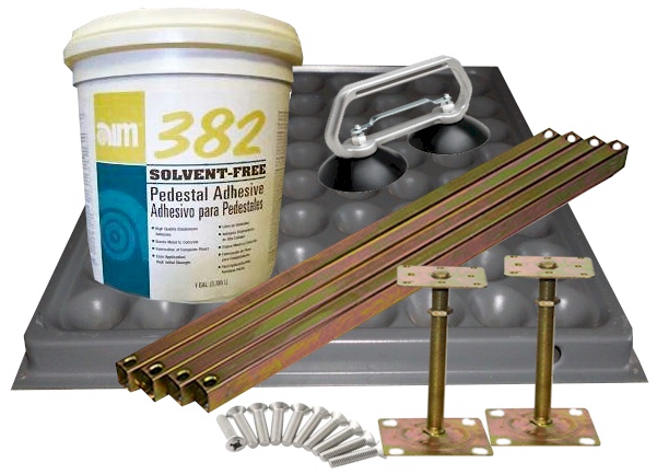 Concrete Raised Access Floor Kits