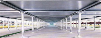Raised Computer Floors Under-Structure