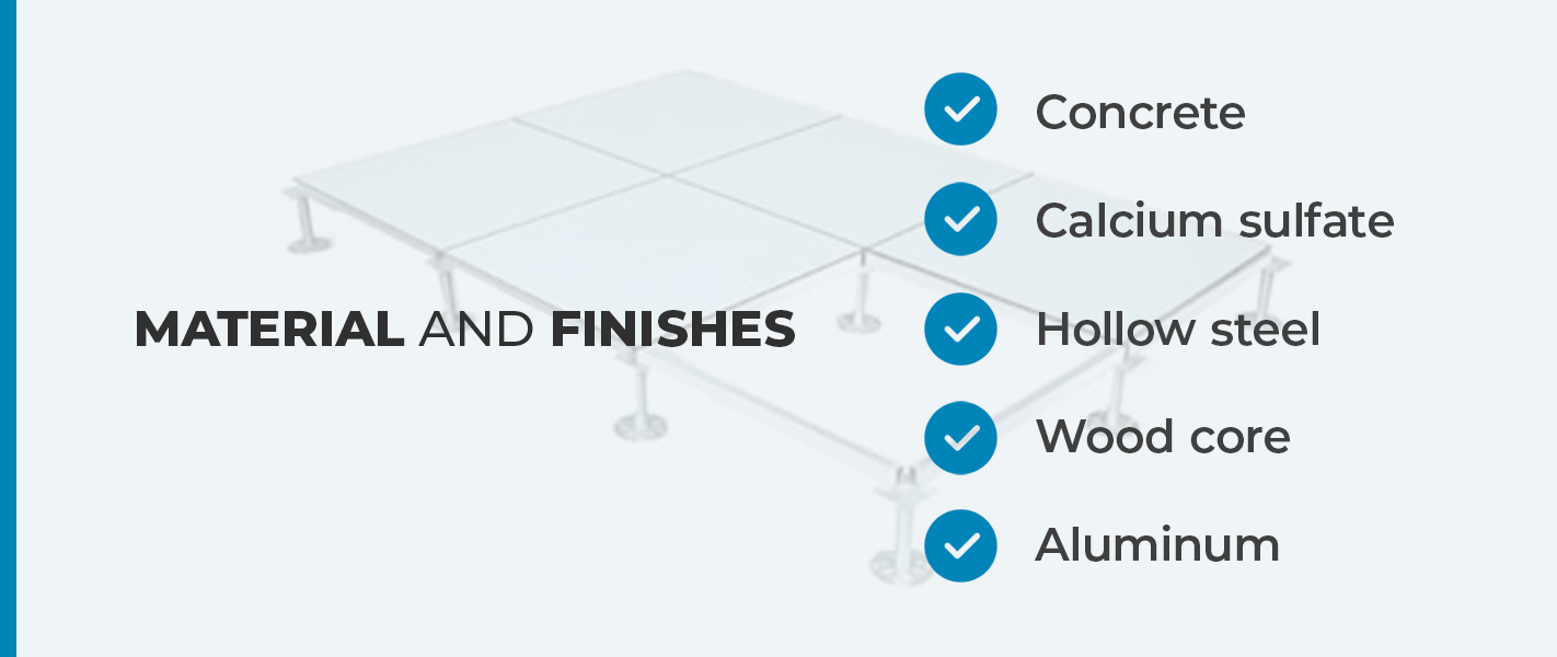 Materials and finishes.